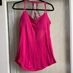 Lululemon strappy bra top size 10